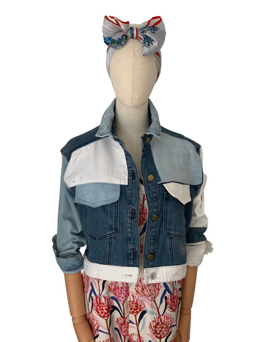 Miss Lee Denim Cropped Jacket