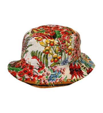 Charlie Bucket Hat – Vintage Upcycled Linen