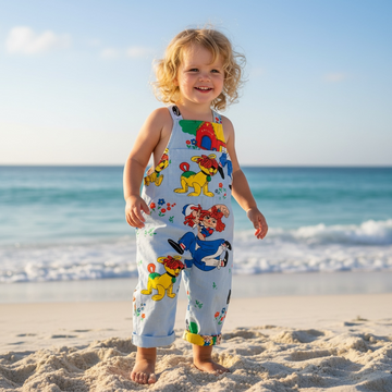 Charlie Romper – Vintage Anne & Andy (3–4 Years)