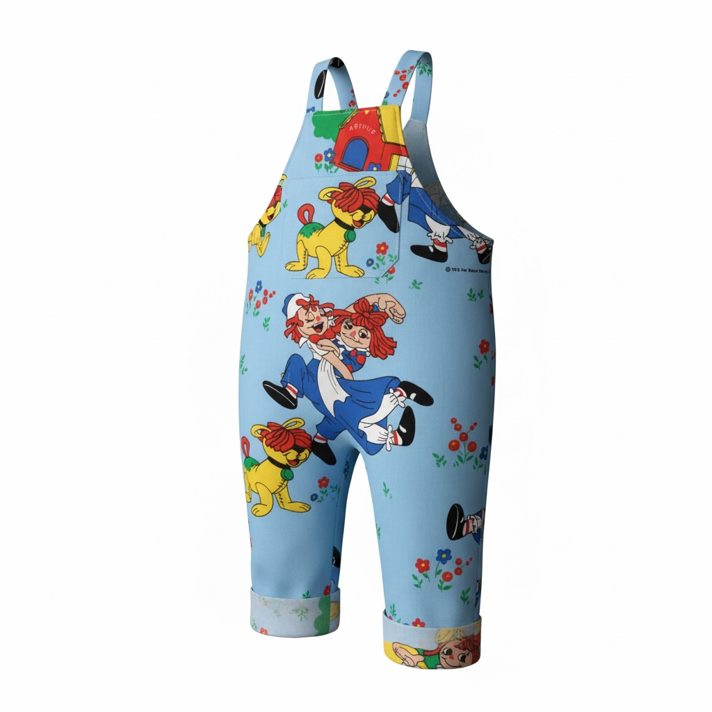 Charlie Romper – Vintage Anne & Andy (3–4 Years)