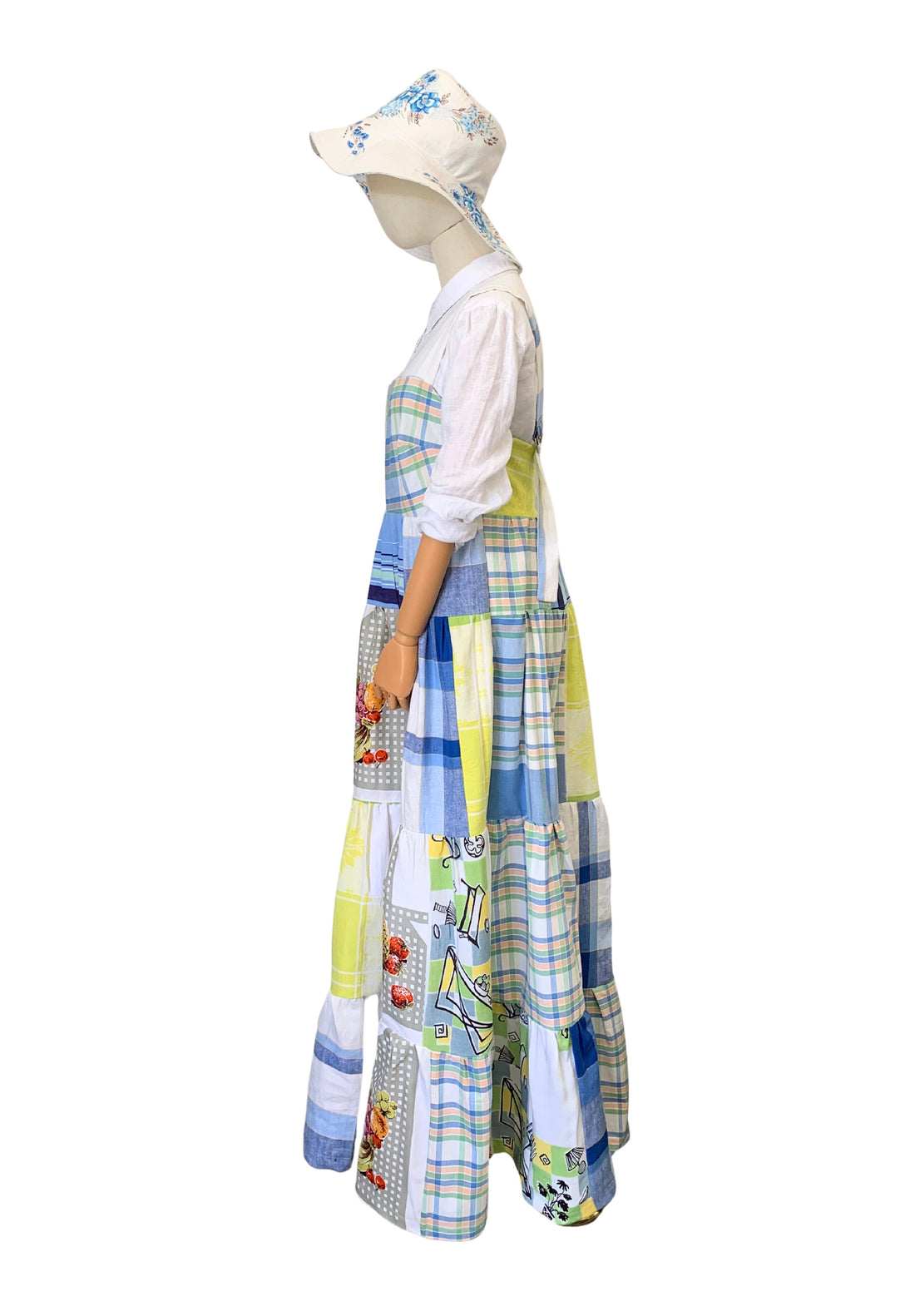 Linpin Patchwork Summer Dress – Size 12